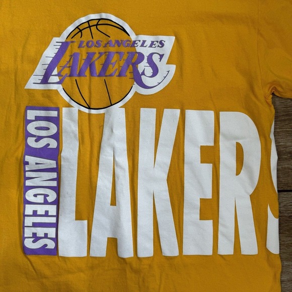 L A Lakers T Shirt Men Size XL Hardwood Classic We Love Fine For Fans T-Shirt - Picture 4 of 8